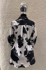 Camisa Manga Larga Cow Print