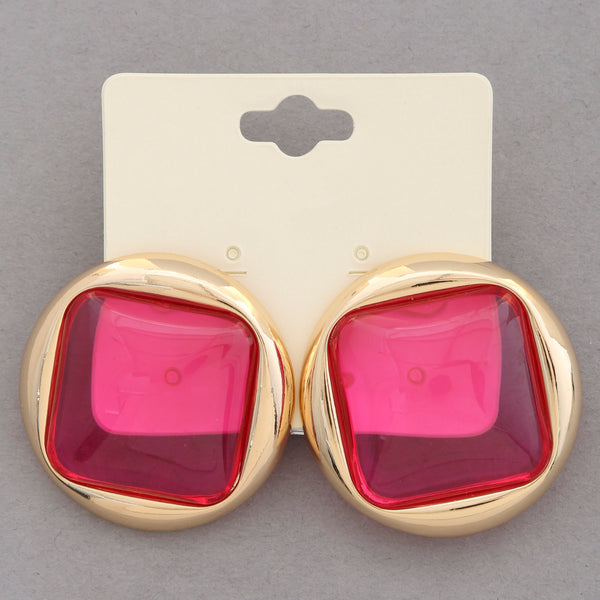Aretes Pink Golden