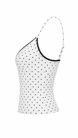 Blusa Basic Polka Blanco