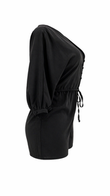 Jumper Manga Larga Negro