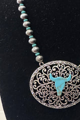 Collar Turquoise Bull