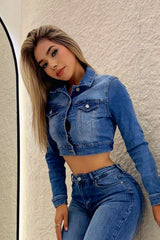 Jacket Corta Denim