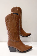 Bota Cowboy Camel