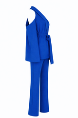 Romper Azul Con Blazer