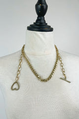 Collar Corazon Nudo