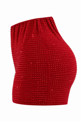 Short Dark Red Spark