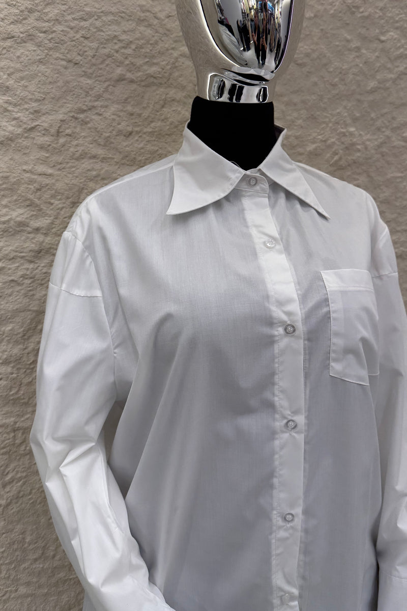 Camisa Manga Larga Blanca