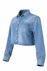 Camisa Manga Larga Denim