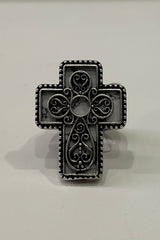 Anillo Cross Silver