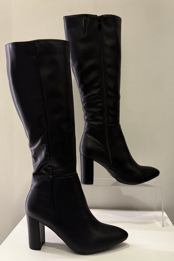 Botas Lisas Negro