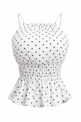 Blusa Polka Dots Blanco