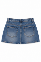 Falda Denim Bow