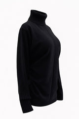 Sweater Cuello Tortuga Negro