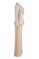 Pantalon Mesh Perlas Beige