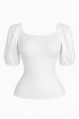 Blusa Manga Abullonada