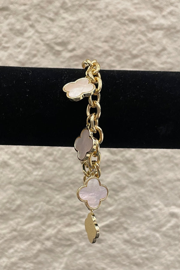 Pulsera Dupe Van Cleef Golden