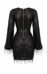 Vestido Midnight Fringe