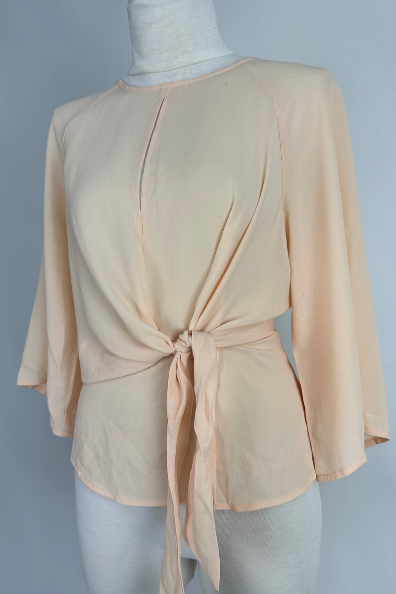 Blusa Suelta 3/4 Beige