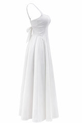 Vestido Midi Suelto Blanco