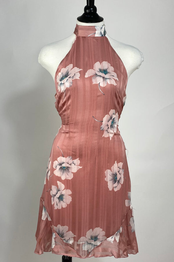 Vestido Estampado Con Flores