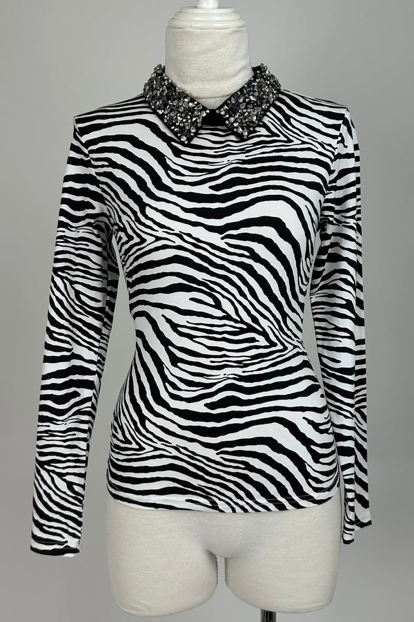 Blusa Animal Print zebra