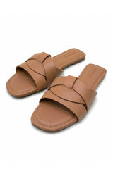 Sandalia Trenzada Beige