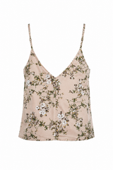 Blusa Floreada De Tirantes