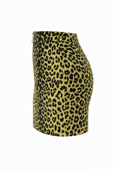Falda con Cierre Print Verde