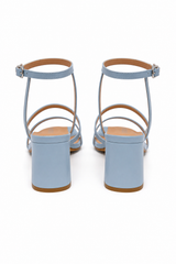 Zapatilla Azul Tiras