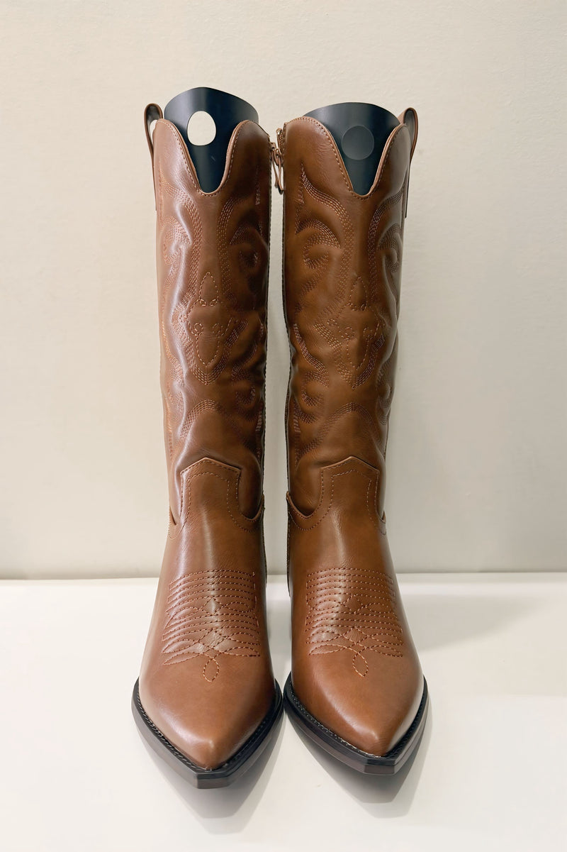 Bota Cowboy Camel