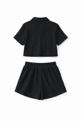 Set Camisa y Short Negro