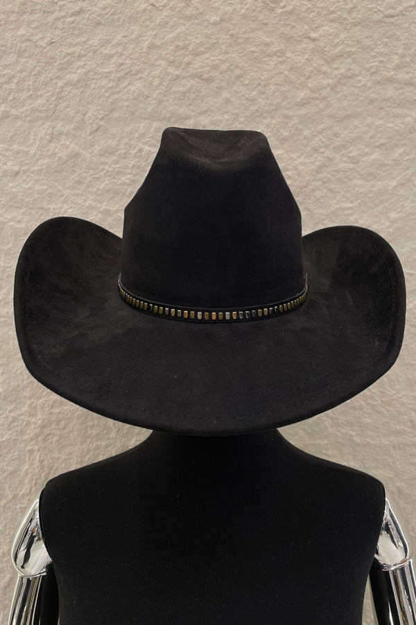 Sombrero Vaquero Tira Negra