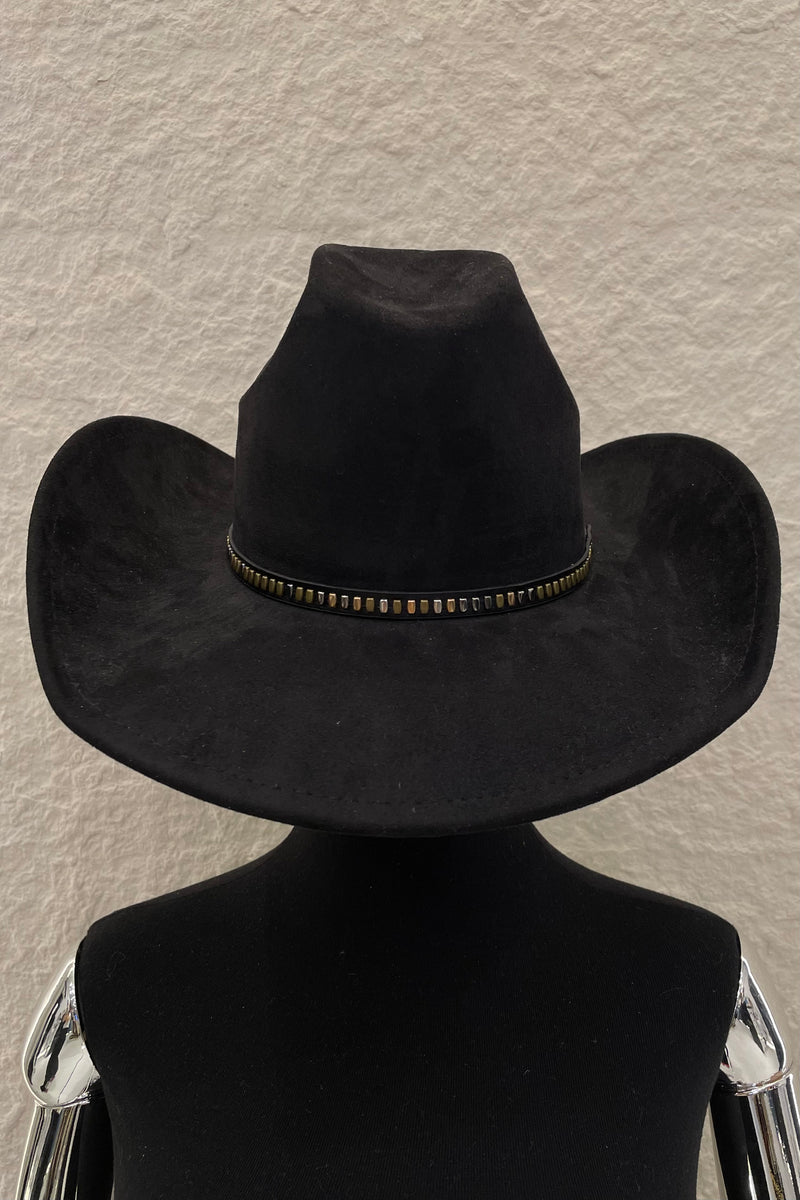Sombrero Vaquero Tira Negra