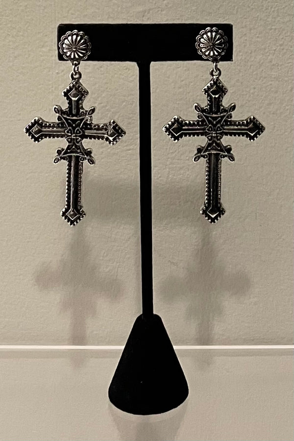 Aretes Cowboy Cross