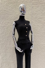 Set Top y Pantalon Negro