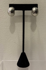 Aretes Abstract Silver