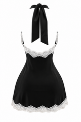 Vestido Noir Lace