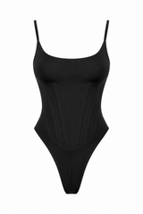 Pantiblusa tirante Negra