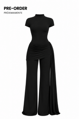 Set de Pantalon Ajustado Negro