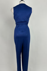 Romper Azul Satinado