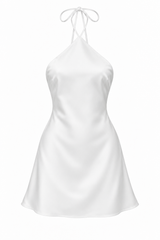 Vestido Off White Halter