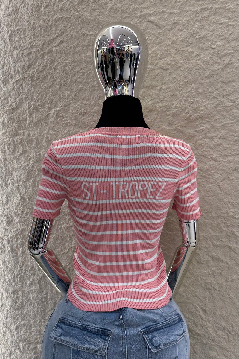 Blusa Dupe Christian Dior Rosa