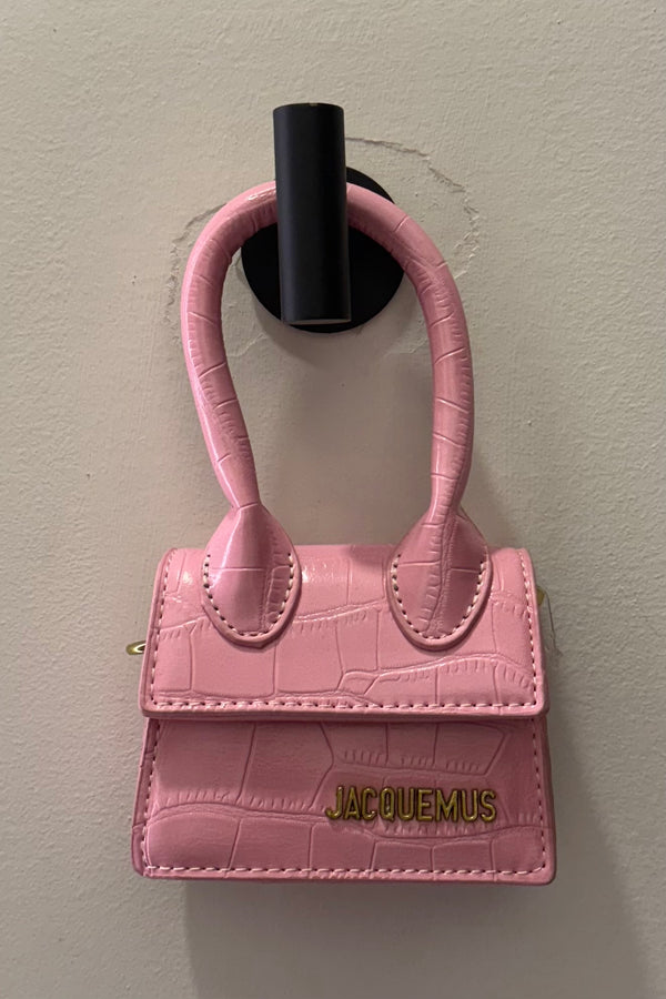 Bolsa Cocodrilo Dupe Jacquemus