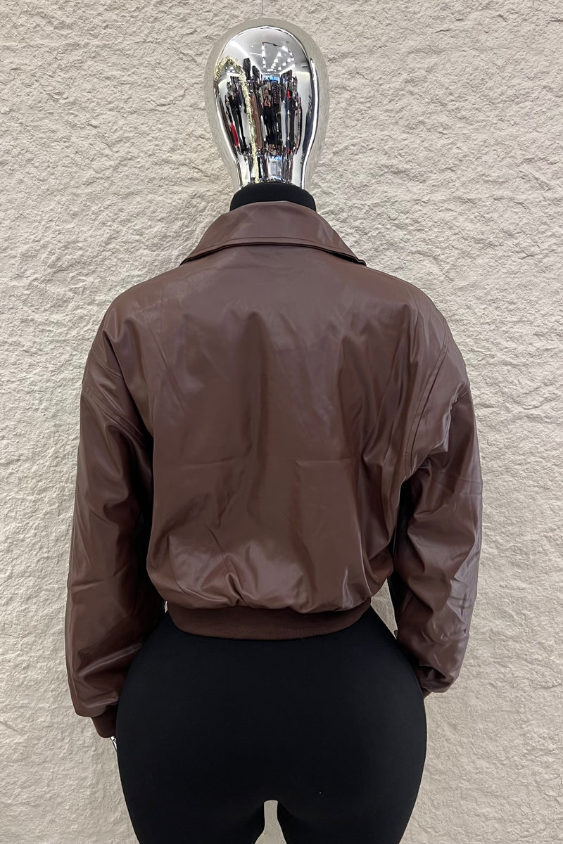 Jacket Bomber Vinipiel Cafe
