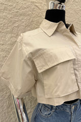 Camisa Corta App de Bolsas Arena