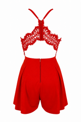Jumper Rojo Espalda Descubierta