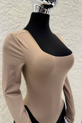 Pantiblusa Manga Larga Mocha
