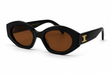 Lente Dupe Celine Carey Hexagonal