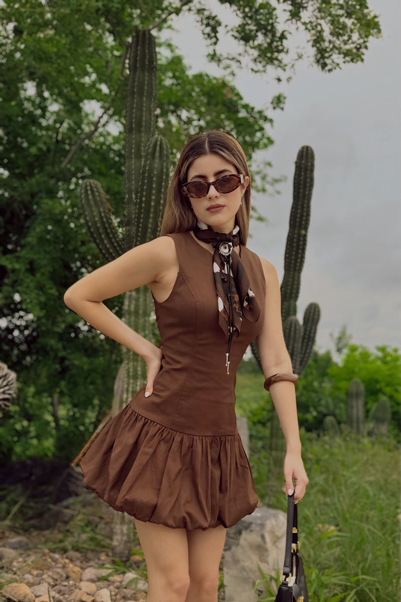 Vestido Bubble Cafe