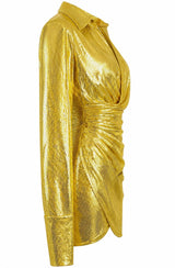 Vestido Discoteca Amarillo